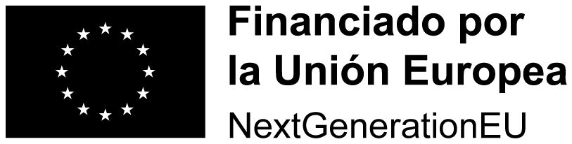 Logo Financiado por la Union Europea, nextgenerationUE